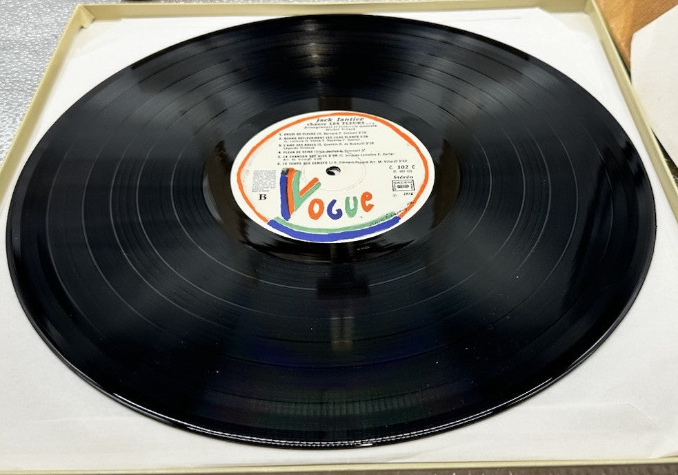 Jack Lantier – Chante ... L'Amour, La Femme, Les Fleurs Record In GC 7049