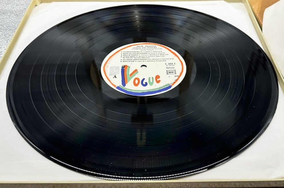 Jack Lantier – Chante ... L'Amour, La Femme, Les Fleurs Record In GC 7049