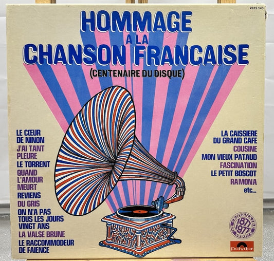 Hommage A La Chanson Française (Centenaire Du Disque) Record In GC 7048