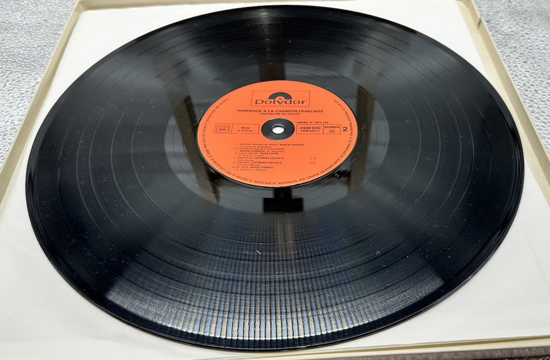 Hommage A La Chanson Française (Centenaire Du Disque) Record In GC 7048
