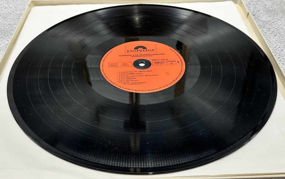 Hommage A La Chanson Française (Centenaire Du Disque) Record In GC 7048
