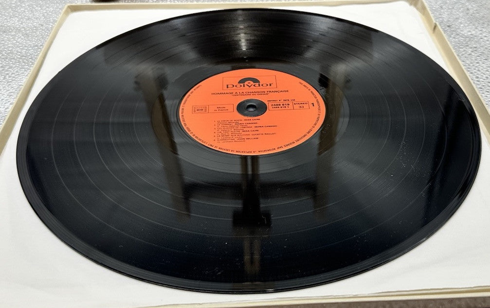 Hommage A La Chanson Française (Centenaire Du Disque) Record In GC 7048
