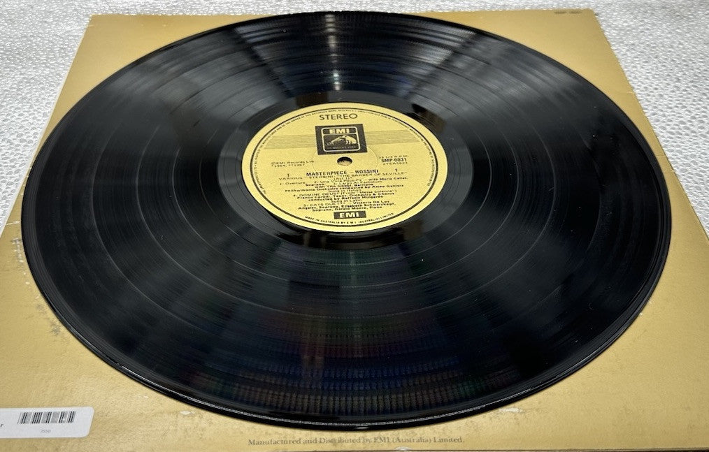 Rossini Masterpiece. Record In Good Condition 7330