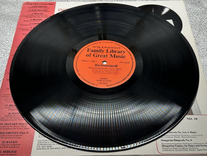 Funk & Wagnalls Family Library of Great Music, Album #9: Rachmaninoff Record7331