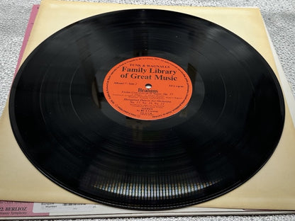 Funk & Wagnalls Family Library of Great Music Album 17: Brahms Record In GC 7332