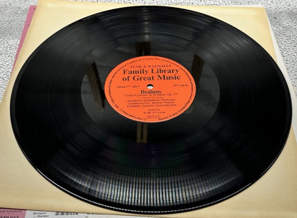 Funk & Wagnalls Family Library of Great Music Album 17: Brahms Record In GC 7332