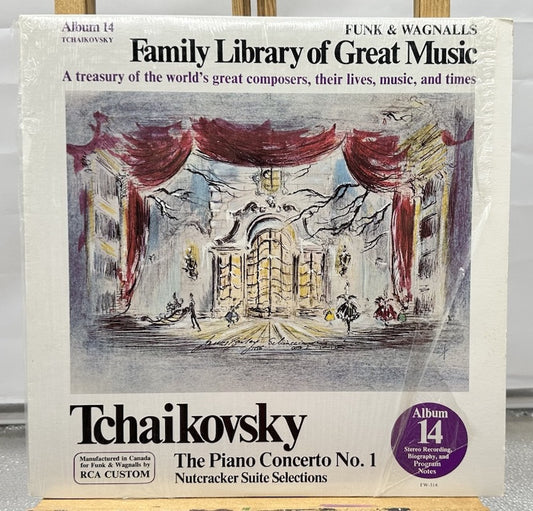 Family Library Of Great Music Album 14 Tchaikovsky Record In Good Condition 7334
