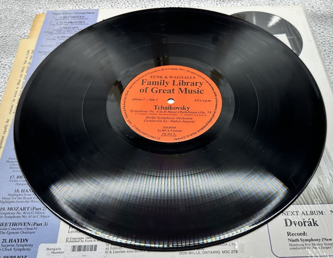Family Library Of Great Music Album 14 Tchaikovsky Record In Good Condition 7334