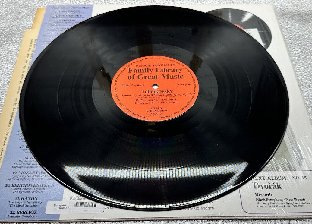 Family Library Of Great Music Album 14 Tchaikovsky Record In Good Condition 7334