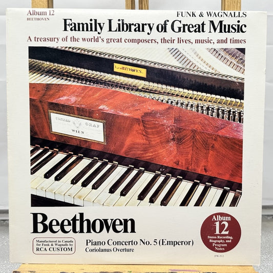 Family Library Of Great Music Album 12 : Beethoven Record In Good Condition 7335