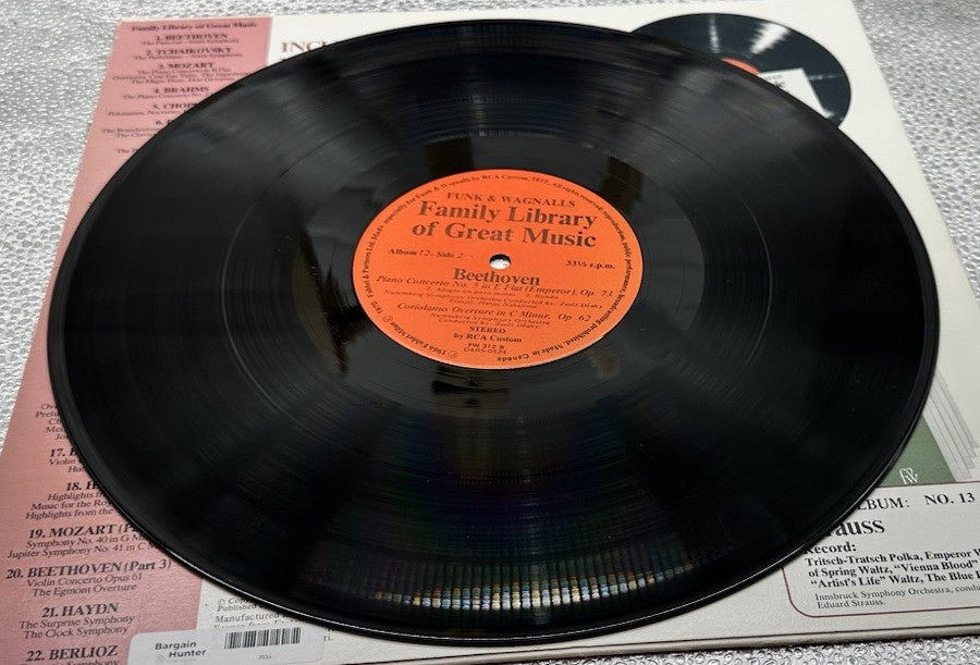 Family Library Of Great Music Album 12 : Beethoven Record In Good Condition 7335