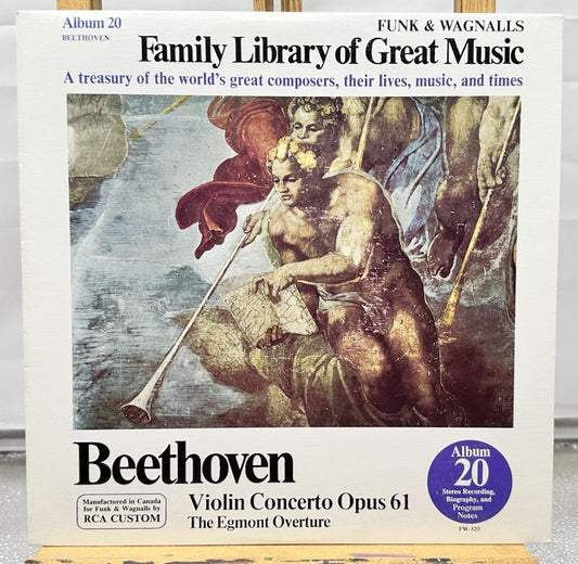 Family Library Of Great Music Album 20 : Beethoven Record In Good Condition 7336