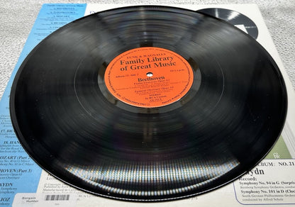 Family Library Of Great Music Album 20 : Beethoven Record In Good Condition 7336