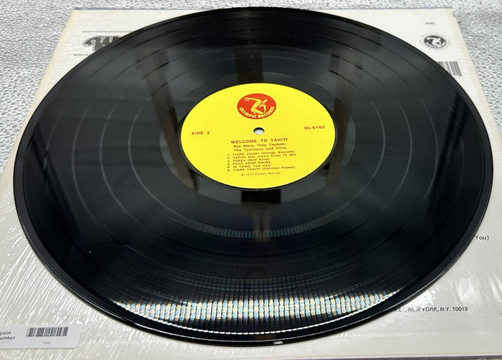 Nat Mara And His Tahitians : Welcome To Tahiti Record In Good Condition 7364