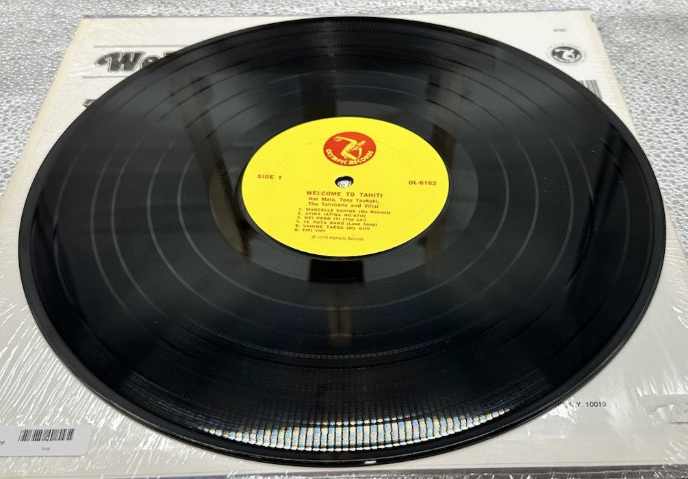 Nat Mara And His Tahitians : Welcome To Tahiti Record In Good Condition 7364