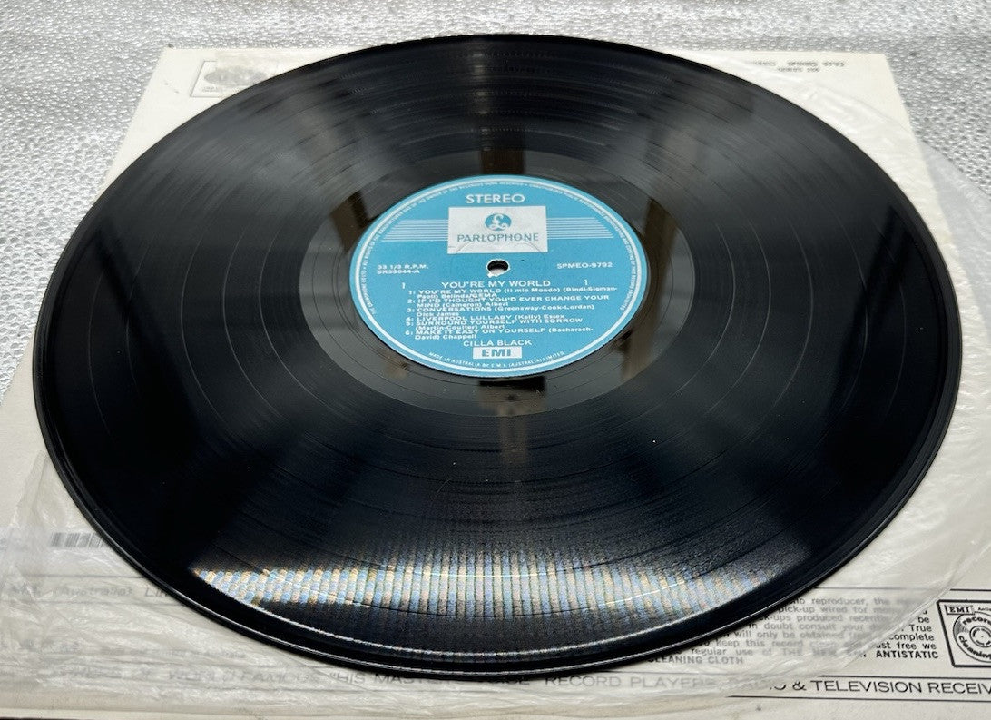 You're My World : Gilla Black Record In Good Condition 7366