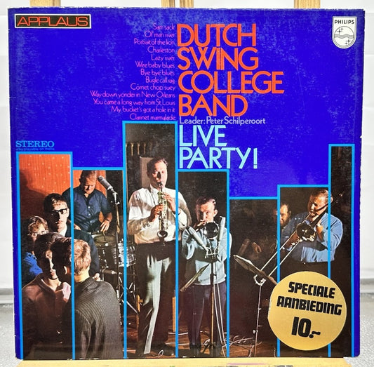 DUTCH SWING COLLEGE BAND : Live Party! Record In Good Condition 7373