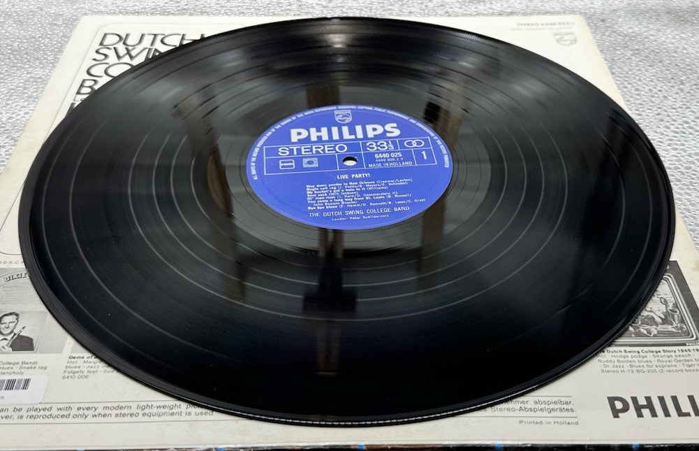 DUTCH SWING COLLEGE BAND : Live Party! Record In Good Condition 7373