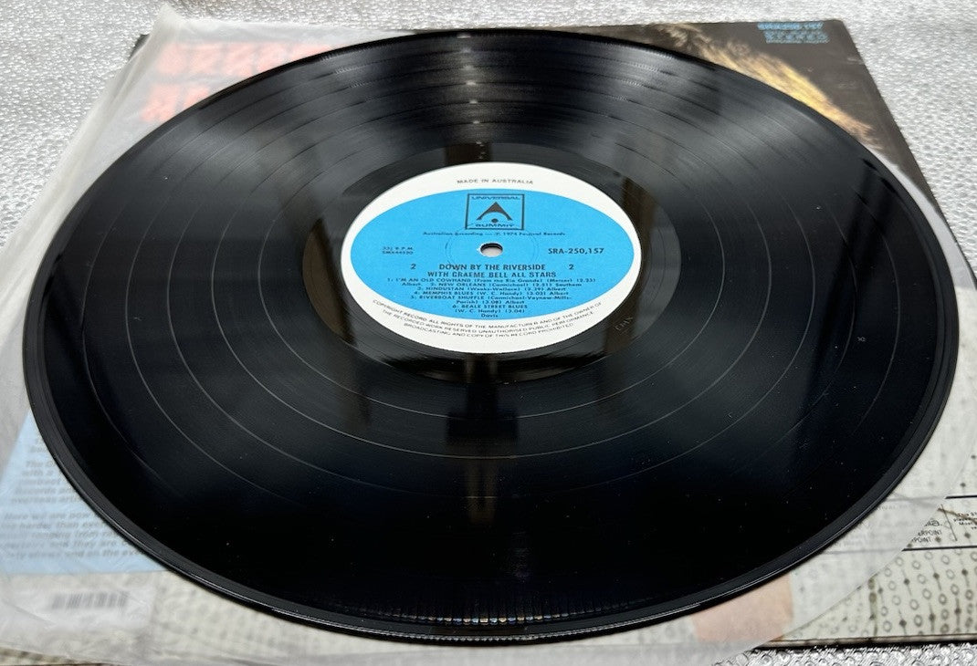 Graeme Bell : All Stars Down by the Riverside Record In Good Condition 7318