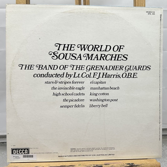 The Band Of The Grenadier Guards ‎– The World Of Sousa Marches Record In GC 6414