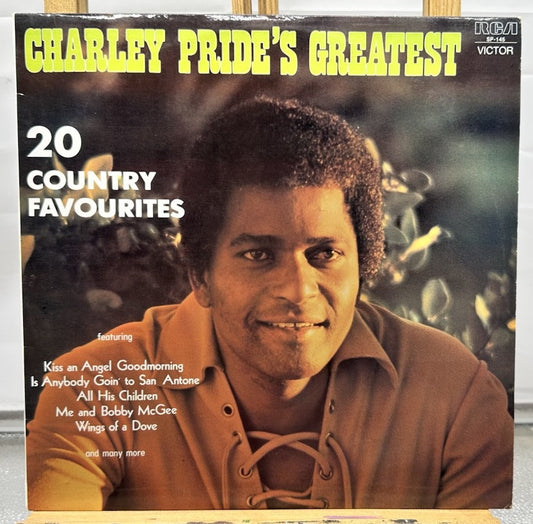 Charley Prides Greatest - 20 Country Favourites Record In Good Condition 6421