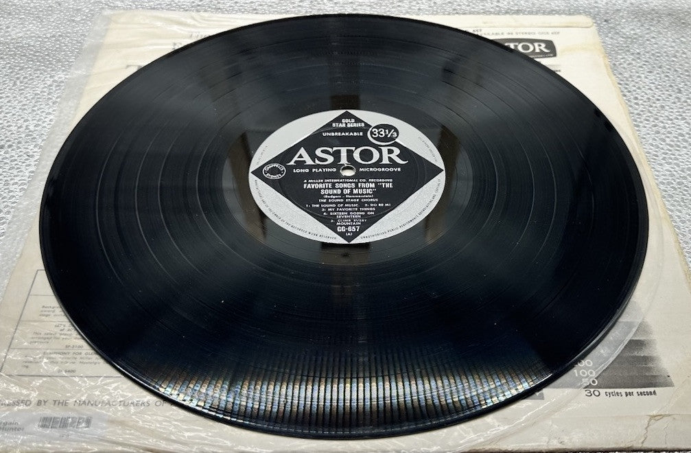 Favourite Songs From The Sound Of Music Record In Good Condition 6430
