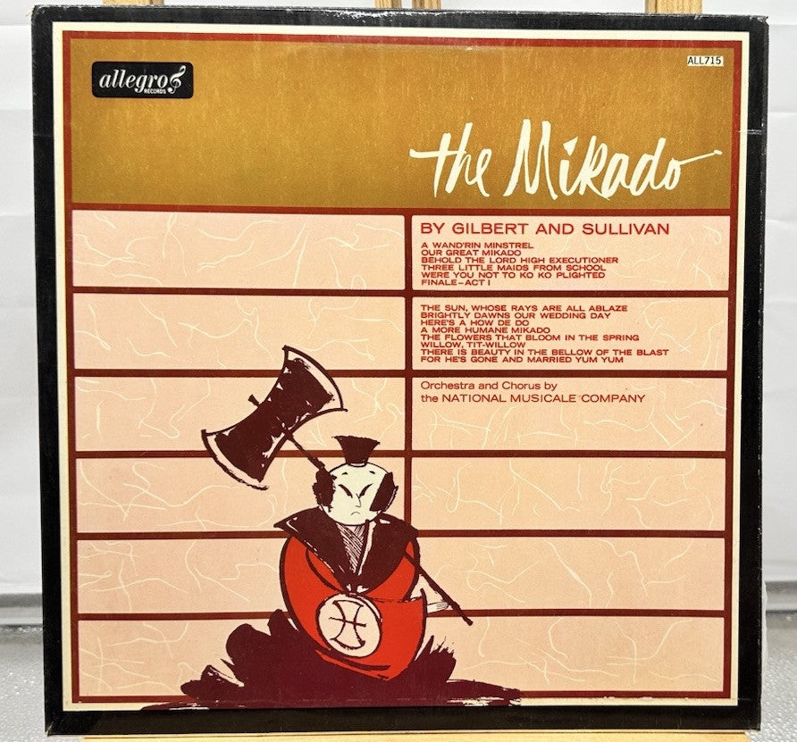 The Mikado - Gilbert And Sullivan Record In Good Condition 6434