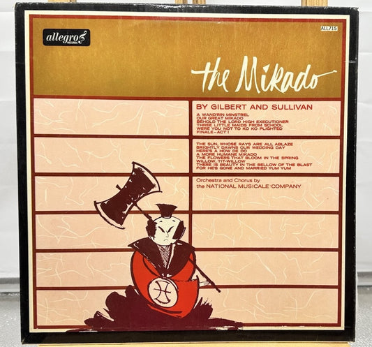 The Mikado - Gilbert And Sullivan Record In Good Condition 6434