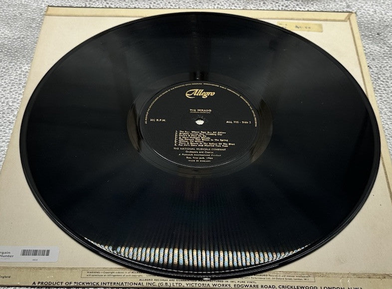 The Mikado - Gilbert And Sullivan Record In Good Condition 6434