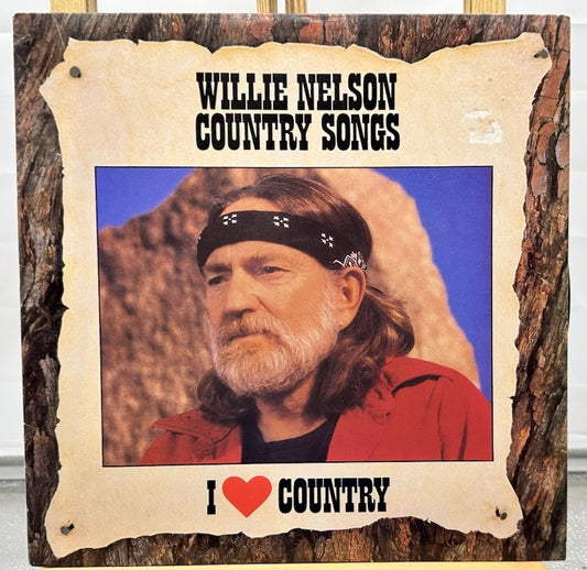 Willie Nelson Country Songs - I Love Country Record In Good Condition 7690