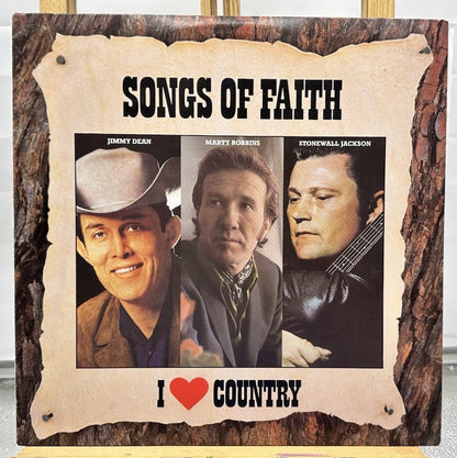 Songs Of Faith - I Love Country Record In Good Condition 7685