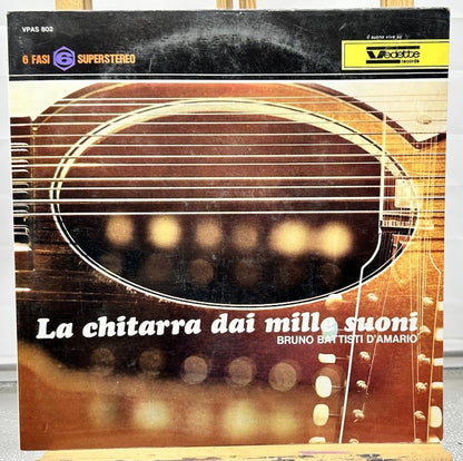 Bruno Battisti D'Amario – La Chitarra Dai Mille Suoni Record In Good Cond 6745