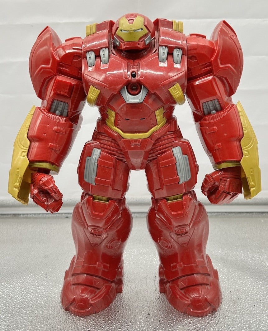 MARVEL HULK BUSTER IRON MAN 2015-TALKING FIGURE-USED 40cm In Good Condition 8574