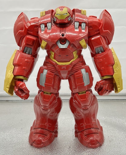 MARVEL HULK BUSTER IRON MAN 2015-TALKING FIGURE-USED 40cm In Good Condition 8574