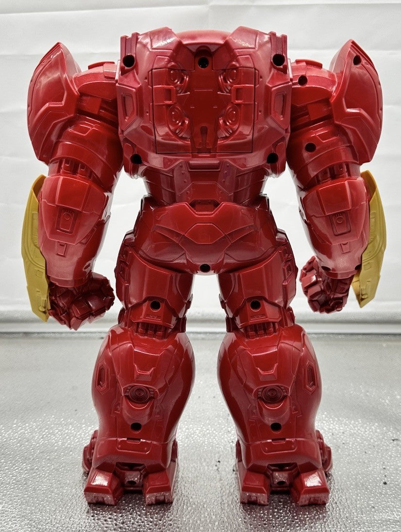 MARVEL HULK BUSTER IRON MAN 2015-TALKING FIGURE-USED 40cm In Good Condition 8574