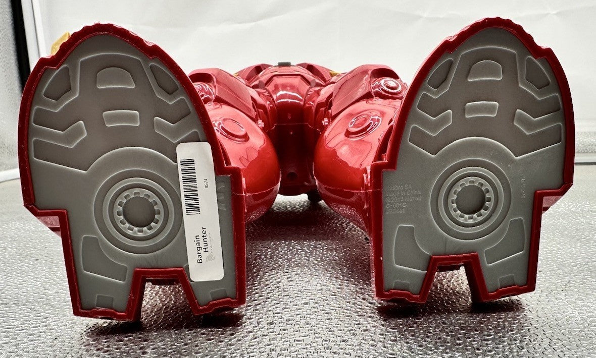 MARVEL HULK BUSTER IRON MAN 2015-TALKING FIGURE-USED 40cm In Good Condition 8574
