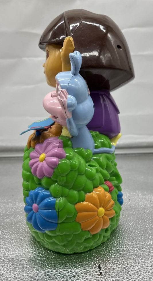 Dora the Explorer and Boots Alarm Clock Money Box - 2003 Playworks 8583