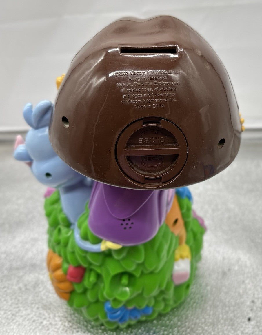 Dora the Explorer and Boots Alarm Clock Money Box - 2003 Playworks 8583