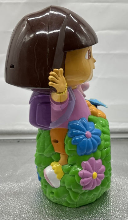 Dora the Explorer and Boots Alarm Clock Money Box - 2003 Playworks 8583