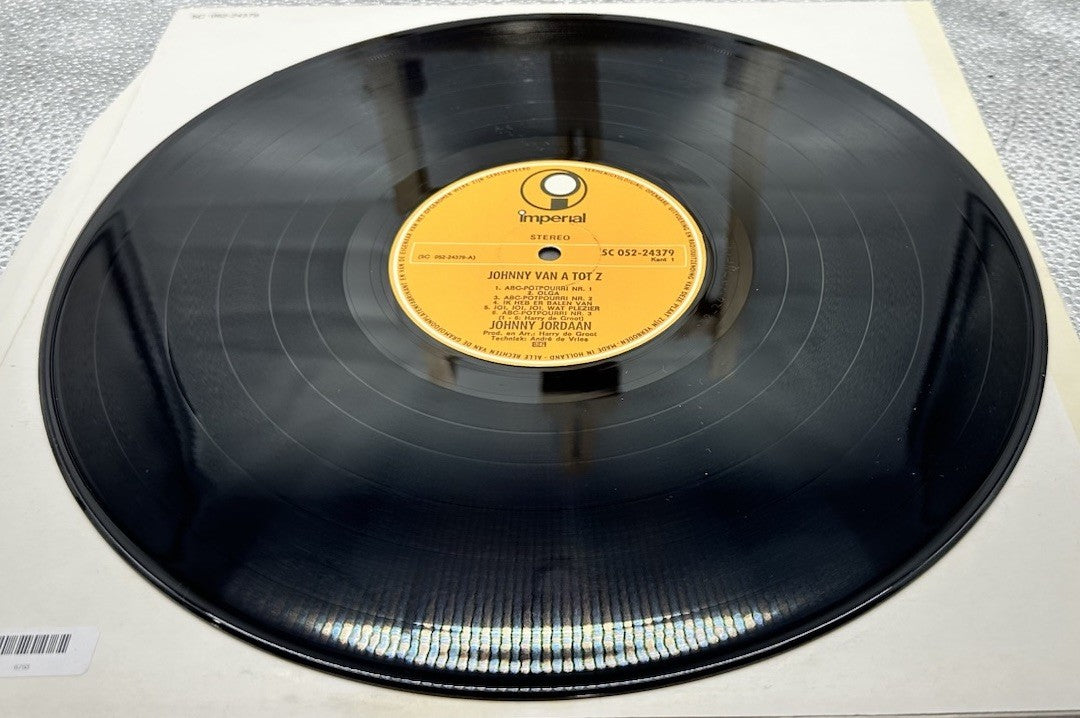 Johnny Van - A tot Z Record In Good Condition 6753