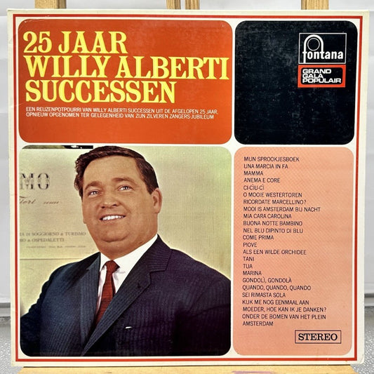 25 Jaar - Willy Albert Successen Record In Good Condition 6751