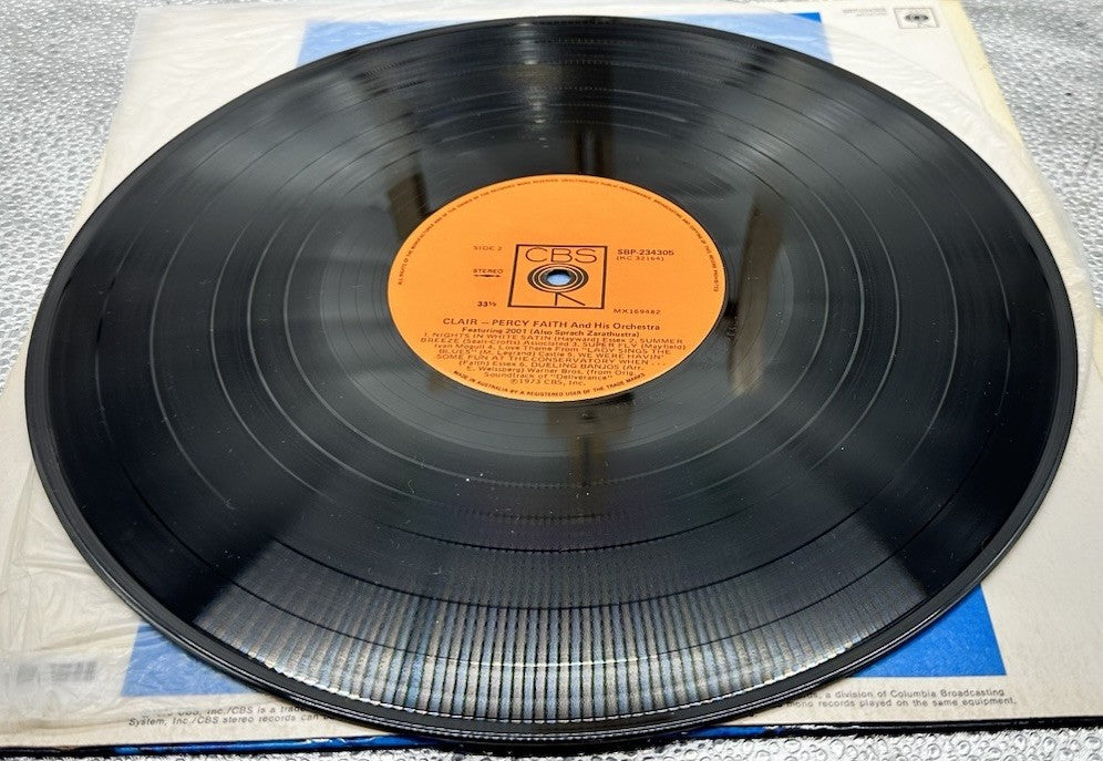Percy Faith Clair Record In Good Condition 6808