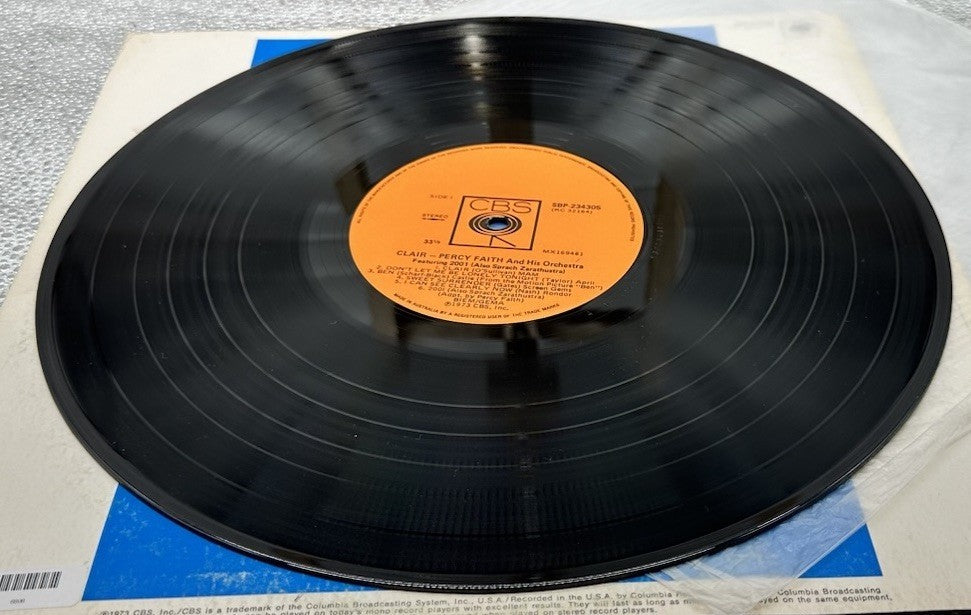 Percy Faith Clair Record In Good Condition 6808