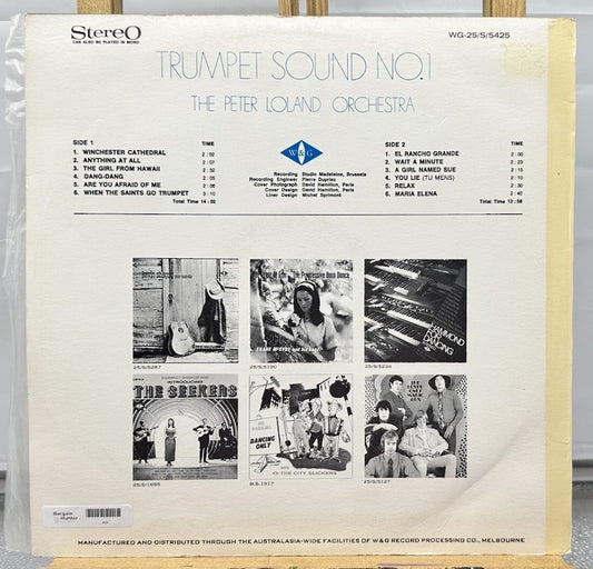 Trumpet Sound No.1 - The Peter Loland Orchestra Record In Good Condition 6806