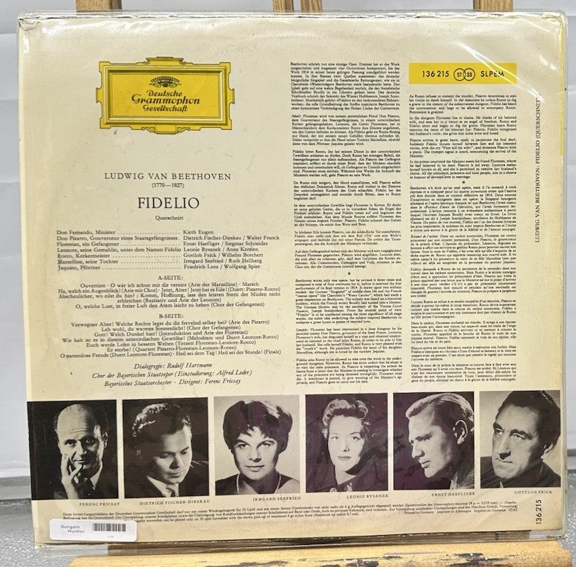 Ludwig van Beethoven – Fidelio Record In Good Condition 6789