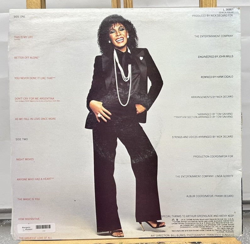 Shirley Bassey - The Magic Is You Record In Good Condition 6793