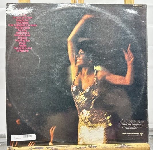 Shirley Bassey - Live At Carnegie Hall Record In Good Condition 6792