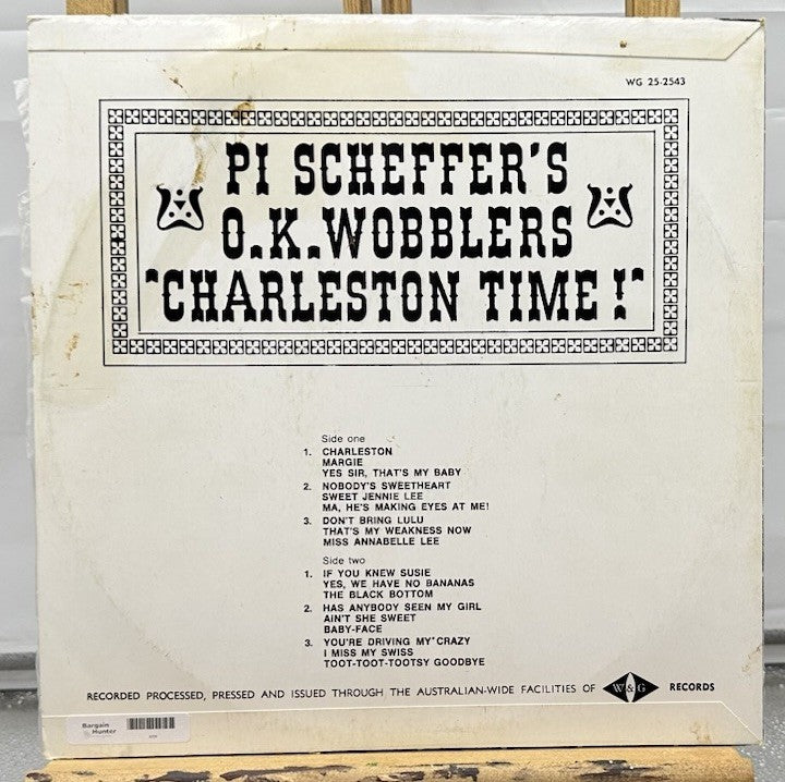 Pi Scheffer's O.K. Wobblers - Charleston Time Record In Good Condition 6791
