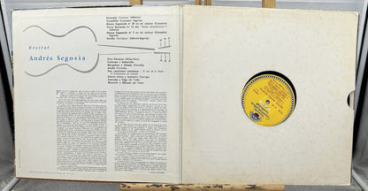 Recital Andres Segovia Record In Good Condition 6652