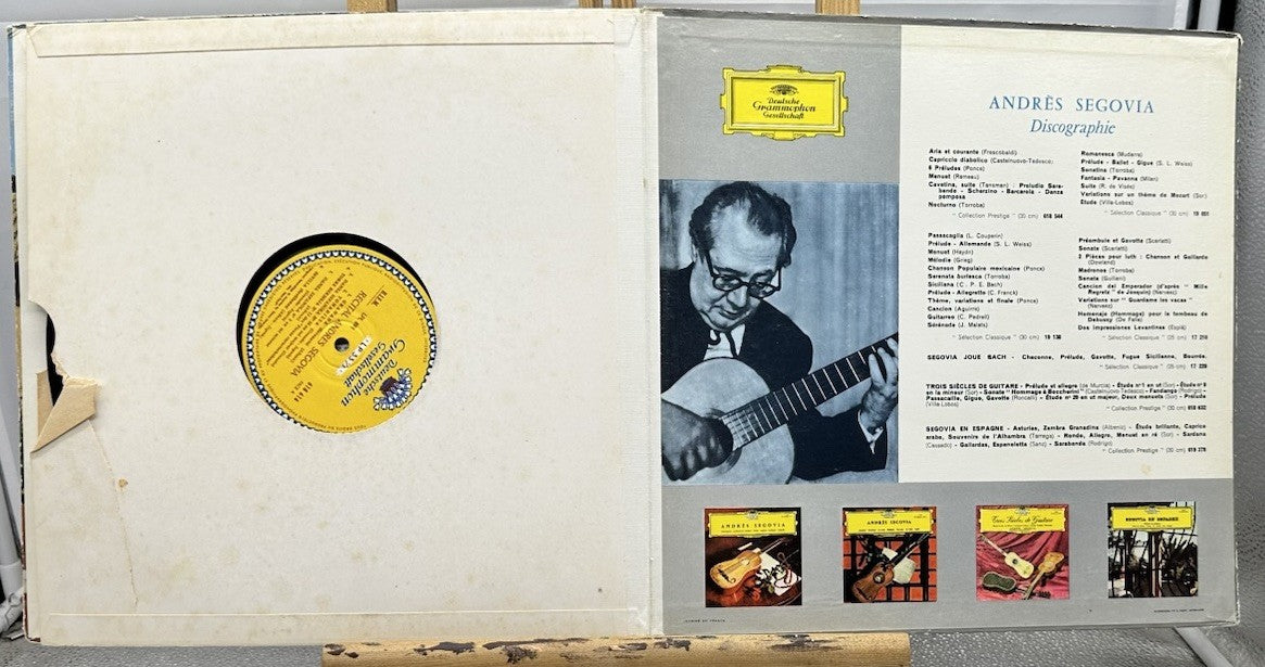 Recital Andres Segovia Record In Good Condition 6652